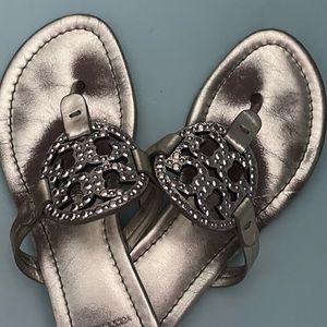 GUC Gold Metallic Tory Burch Millers